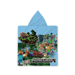 Poncho pentru copii Minecraft