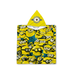 Poncho cu gluga pentru copii - Minionii 2