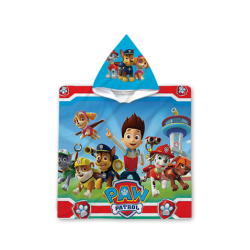 Poncho cu gluga pentru copii - Paw patrol - Patrula Catelusilor