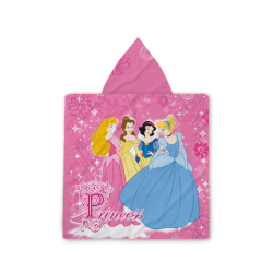 Poncho cu gluga pentru copii - Princess