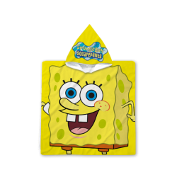 Poncho pentru copii SpongeBob Pantaloni Pătrați