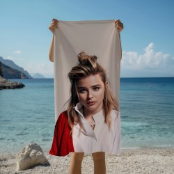 Prosop de plaja Chloe Grace Moretz