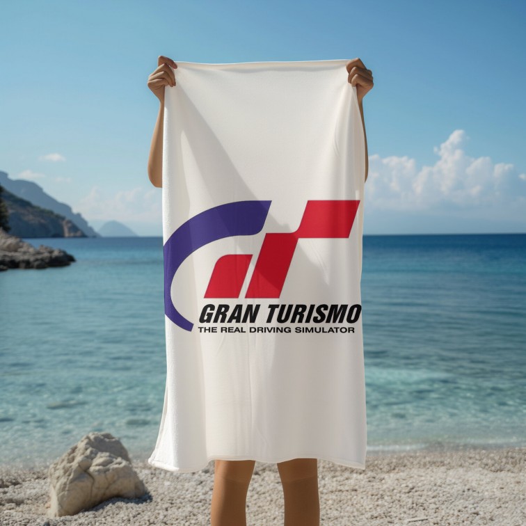 Prosop de plajă Gran Turismo logo