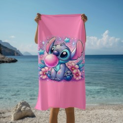 Prosop de plajă Stich pink