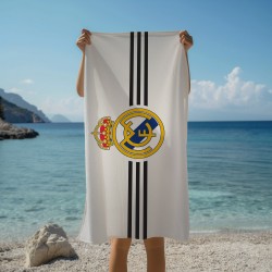 Prosop de plajă Real Madrid Logo with Lines