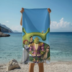 Prosop de plajă Shrek