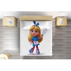 3D Cuvertura de pat pentru copii Alice's Wonderland Bakery