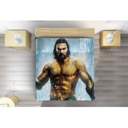 Cuvertură matlasată de pat Aquaman