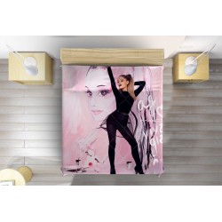 Cuvertură matlasată modernă fan artă Ariana Grande Art