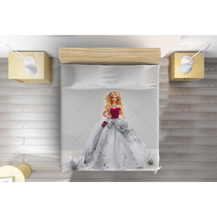 Cuvertură de pat pentru copii Barbie Doll