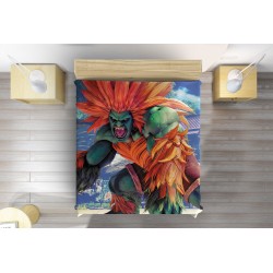 3D Cuvertură matlasată Blanka Luptător de stradă - Blanka Street Fighter