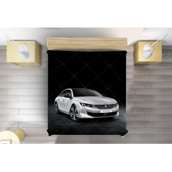 Cuvertură de pat cu mașină Peugeot