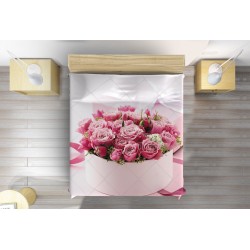 Cuverturăde pat romantică Flori pentru ocazii - Flowers for Occasion