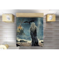3D Cuvertură matlasată Deneris Urzeala tronurilor - Game of Thrones