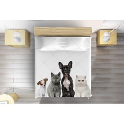 Cuvertură de pat Animale de companie - Pets