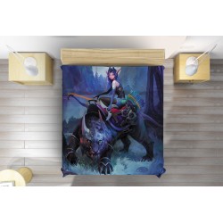 Cuvertură matlasată de pat Dota 2 Luna