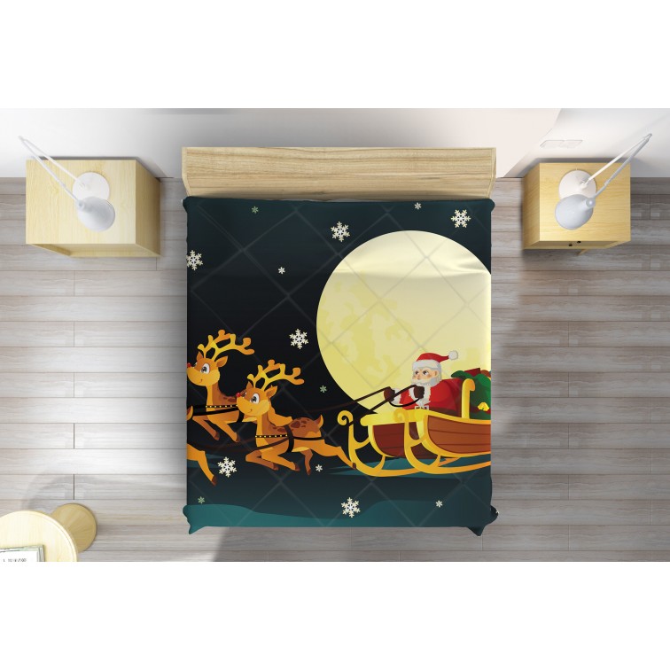 Cuvertura de pat Cracuin - Santa's Sledge