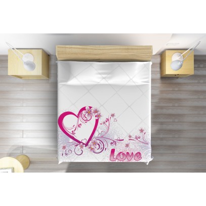Cuvertură de pat pentru îndrăgostiți Iubire adevărată - Real Love