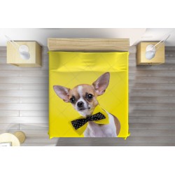 3D Cuvertură matlasată Cățel Chihuahua - Dog Chihuahua