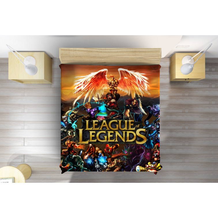 Cuvertură matlasată de Fan game Liga Legendelor - League of legends Cuvertură matlasată de Fan game Liga Legendelor - League of legends