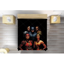 3D Cuvertură matlasată Liga Dreptății - Justice League