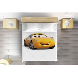 Cuvertură de pat pentru copii  Fulger McQueen - Lightning Mcqueen