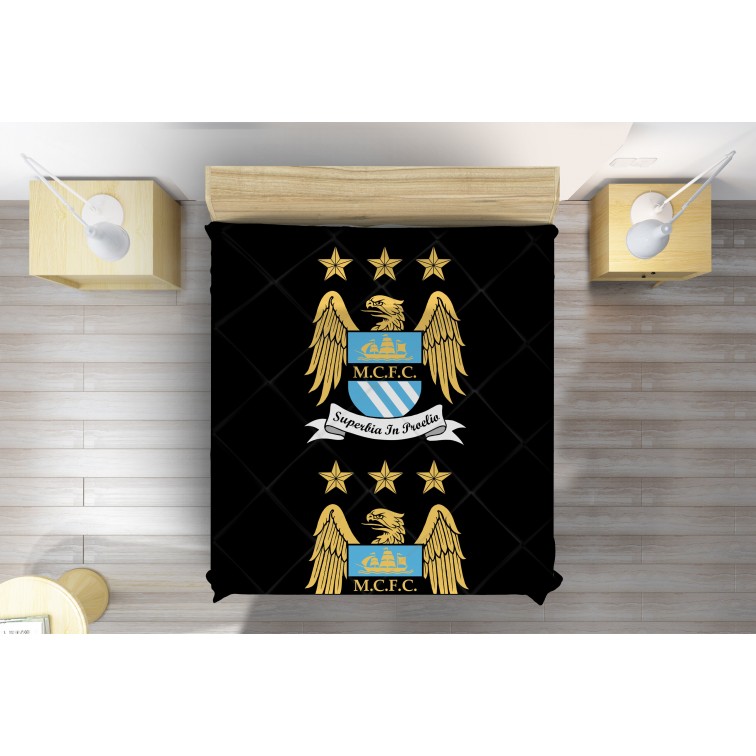 Cuvertură de pat cu Manchester City