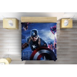 Cuvertură matlasată 3D pentru fani Marvel - Marvel Day at sea
