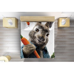 Cuvertură de pat pentru copii Peter Iepurașul - Peter Rabbit