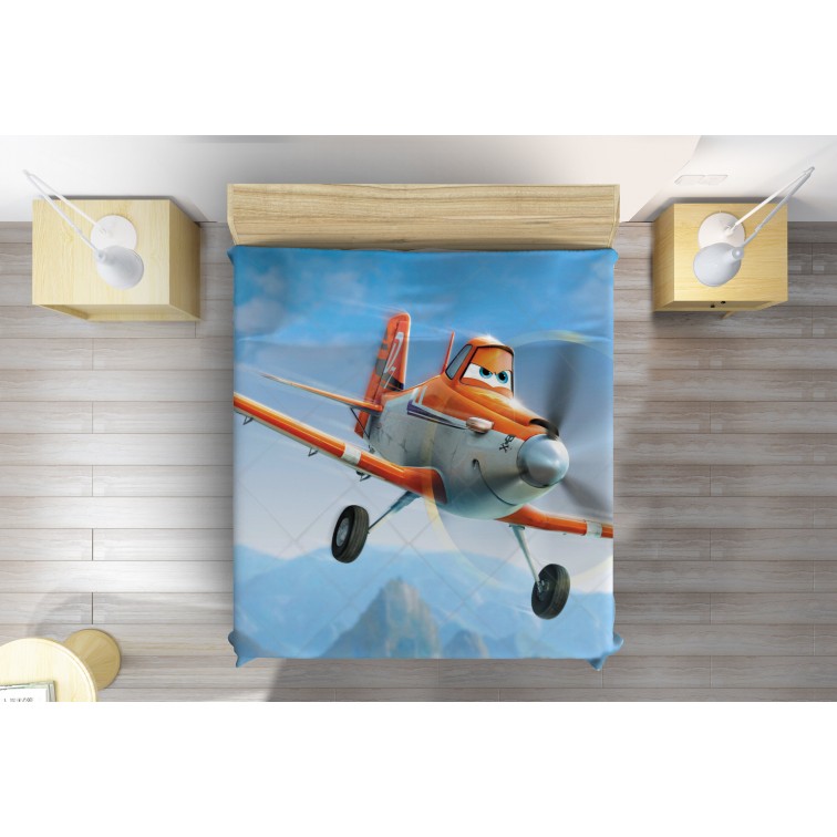 Cuvertură de pat pentru copii Avioane - Planes Cuvertură de pat pentru copii Avioane - Planes
