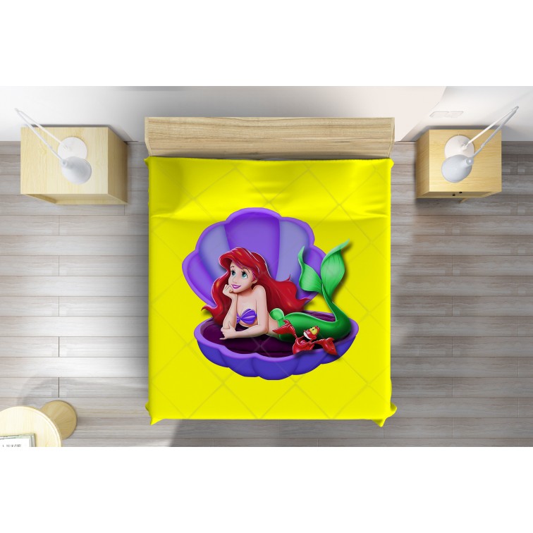 Cuvertura matlasata Ariel și Sebastian - Sebastian and Ariel