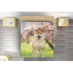 Cuvertură de pat Shiba Inu