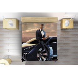 3D Cuvertură de pat pentru copii Spies In Desguise