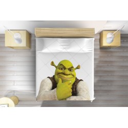 Cuvertura de pat pentru copii - Shrek
