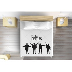 Cuvertură matlasată de pat The Beatles Shadow