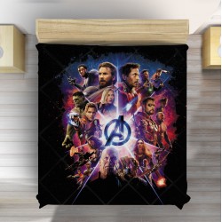 Cuvertură matlasată 3D Supereroi Răzbunătorii - Avengers infinity war