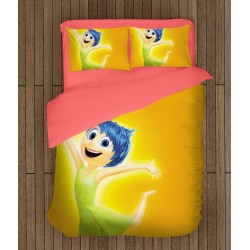 Lenjerie de pat Întors pe dos Bucurie - Inside Out Joy