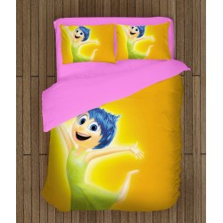 Lenjerie de pat Întors pe dos Bucurie - Inside Out Joy