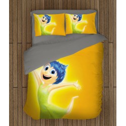 Lenjerie de pat Întors pe dos Bucurie - Inside Out Joy