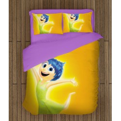 Lenjerie de pat Întors pe dos Bucurie - Inside Out Joy