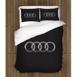 Lenjerie de pat Audi Logo Black