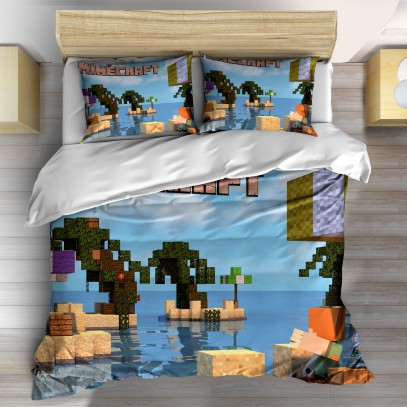 Lenjerie de pat de game Minecraft