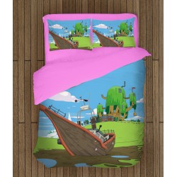 Lenjerie de pat pentru copii 3D Să-nceapă Aventura - Adventure Time Lenjerie de pat pentru copii 3D Să-nceapă Aventura - Adventure Time