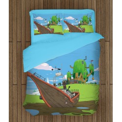 Lenjerie de pat pentru copii 3D Să-nceapă Aventura - Adventure Time Lenjerie de pat pentru copii 3D Să-nceapă Aventura - Adventure Time