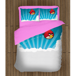 Lenjerie de pat Păsările Furioase - Angry Birds