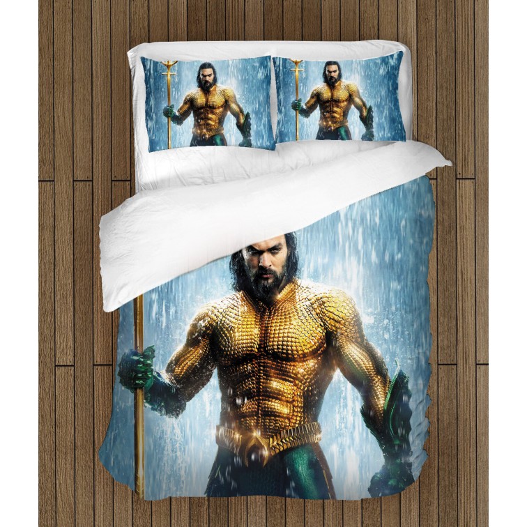 Lenjerie de pat modernă Aquaman Lenjerie de pat modernă Aquaman