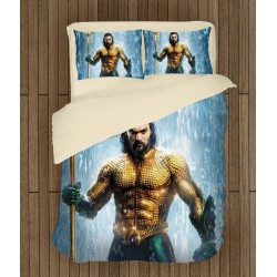 Lenjerie de pat modernă Aquaman Lenjerie de pat modernă Aquaman