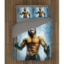 Lenjerie de pat modernă Aquaman Lenjerie de pat modernă Aquaman