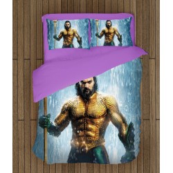 Lenjerie de pat modernă Aquaman Lenjerie de pat modernă Aquaman