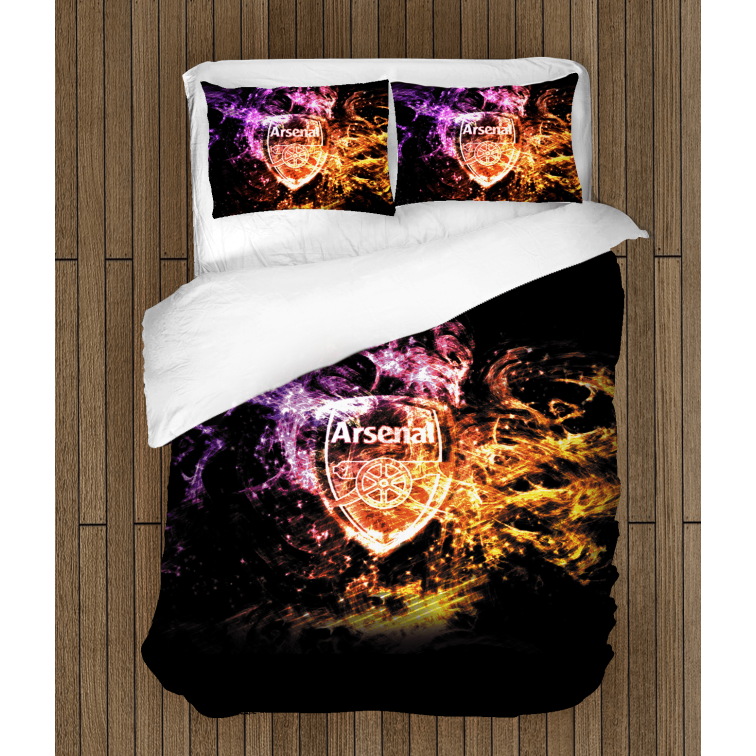 Lenjerie de pat Fotbal Arsenal- Arsenal Art